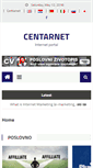 Mobile Screenshot of centarnet.com